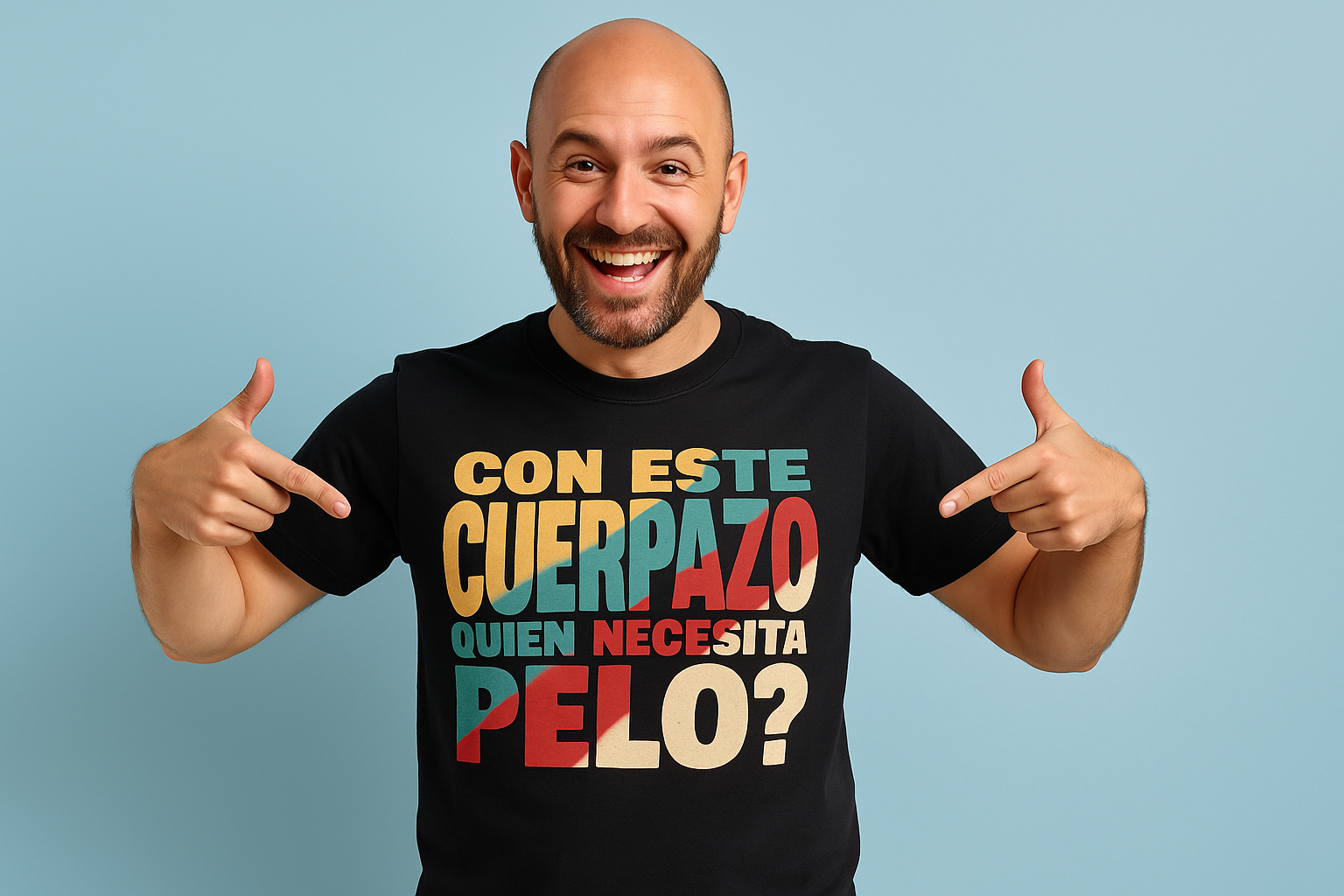 Camiseta divertida para calvos – regalos divertidos con humor