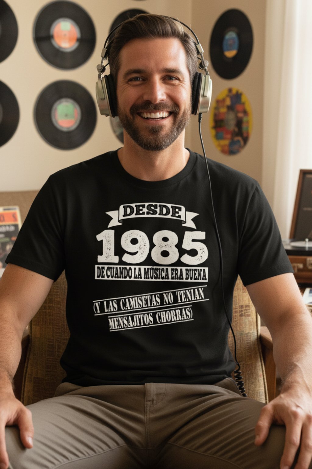 camiseta de cumpleaños desde 1985 graciosa para hombre y mujer