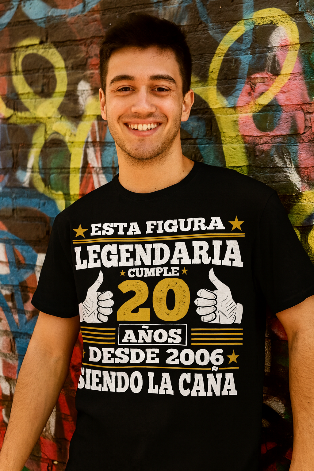 Camiseta graciosa para regalar 20 cumpleaños