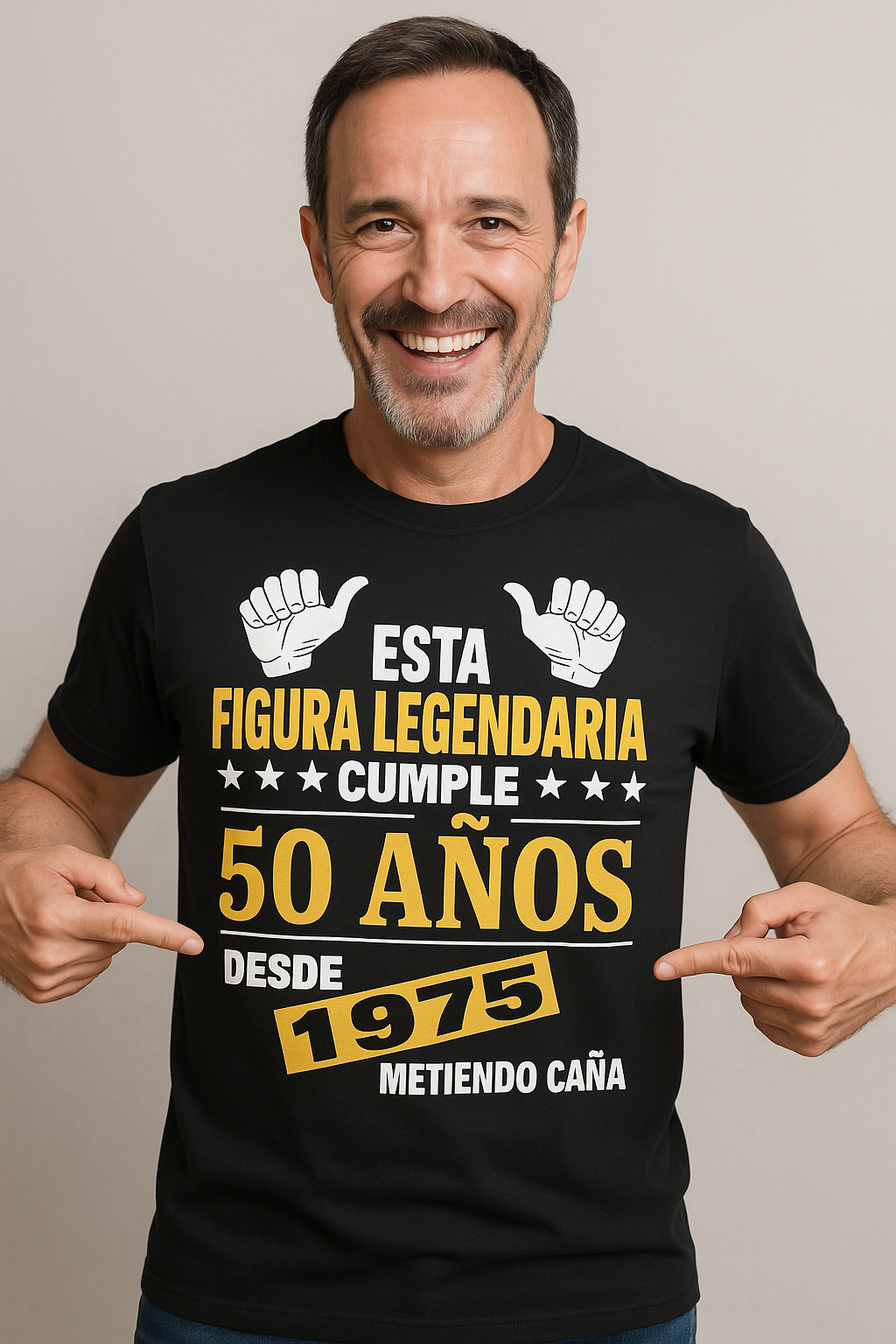 camiseta 50 cumpleaños hombre divertida