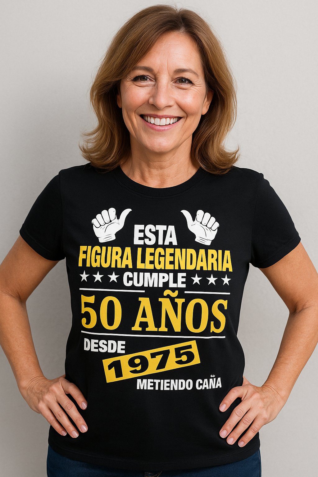 camiseta graciosa 50 cumpleaños mujer